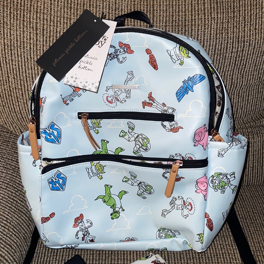 NWT Petunia Pickle Bottom Disney Pixar Toy Story Diaper Bag